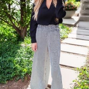 Striped Palazzo Pants